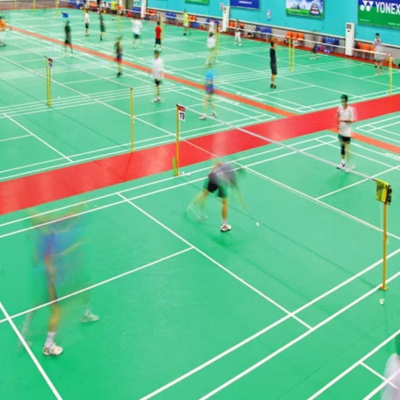 O que você não sabe sobre as 6 vantagens do piso de PVC para badminton